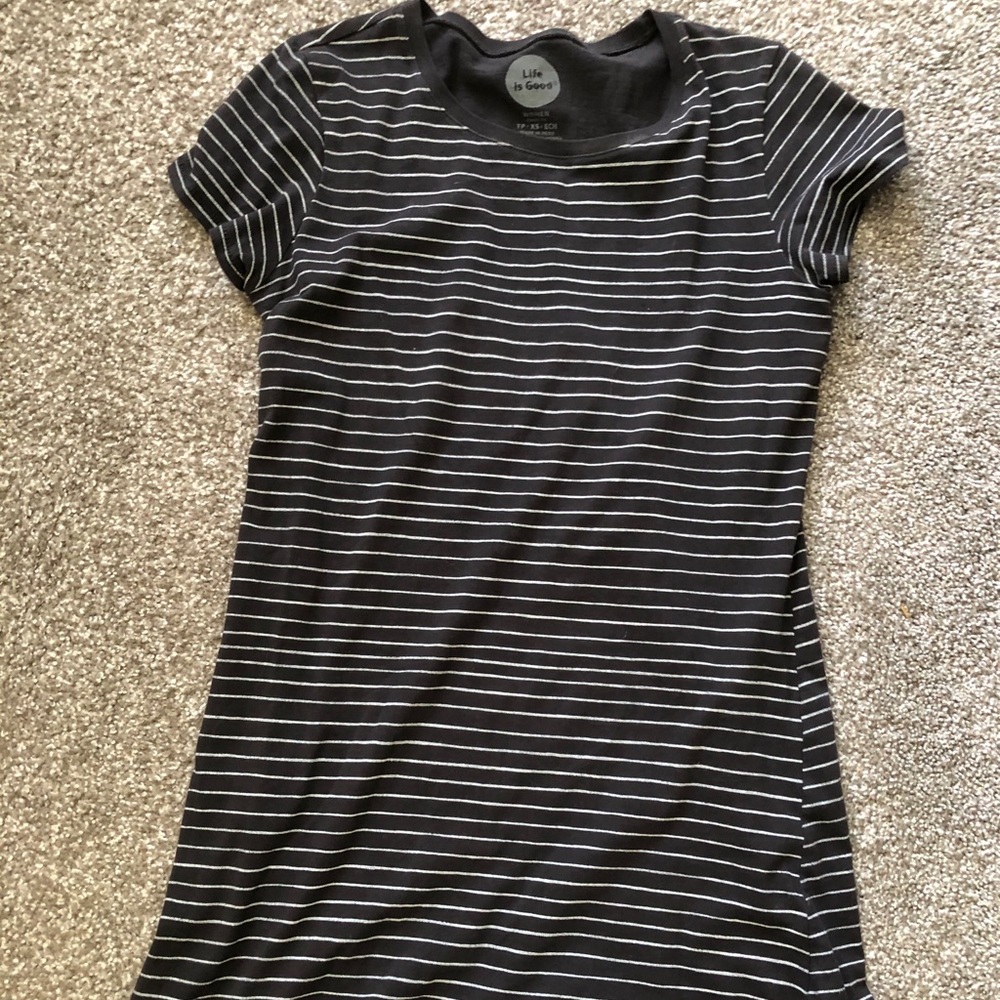Life is Good T-shirt Dress